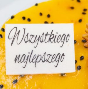 Dodaj życzenia do tortu
