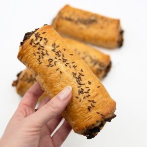 Drożdżowe z pieczarkami - 2 szt