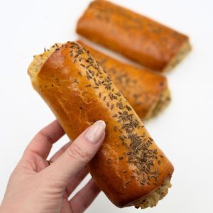 Drożdżowe z kapustą - 2 szt