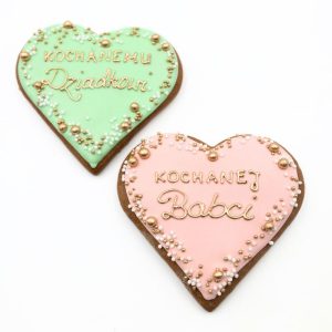 Piernik serduszko dla babci i dziadka