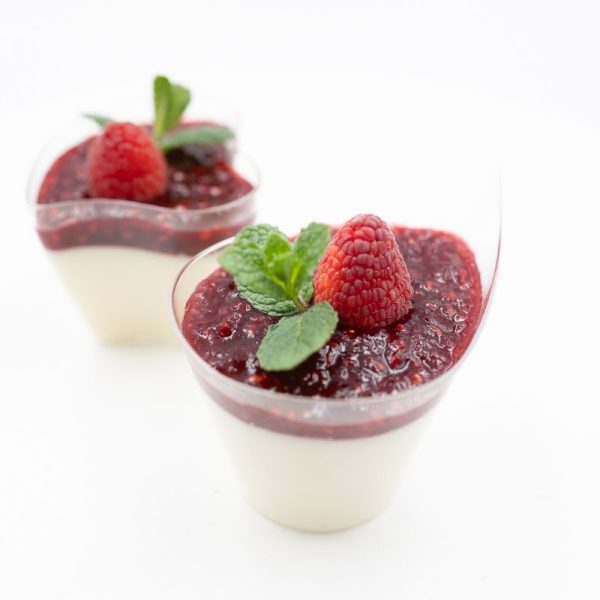 Panna Cotta malinowa