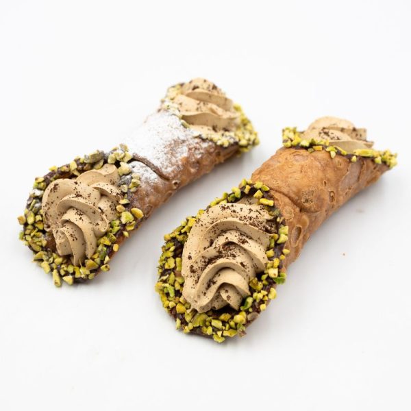 Cannoli z kremem o smaku kawowym  2 szt