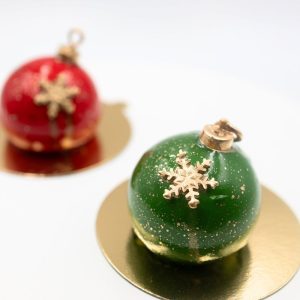 Monoporcja świąteczna bombka