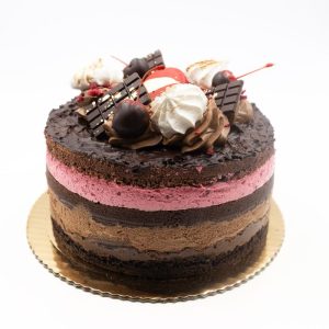 Tort czekoladowo-wiśniowy